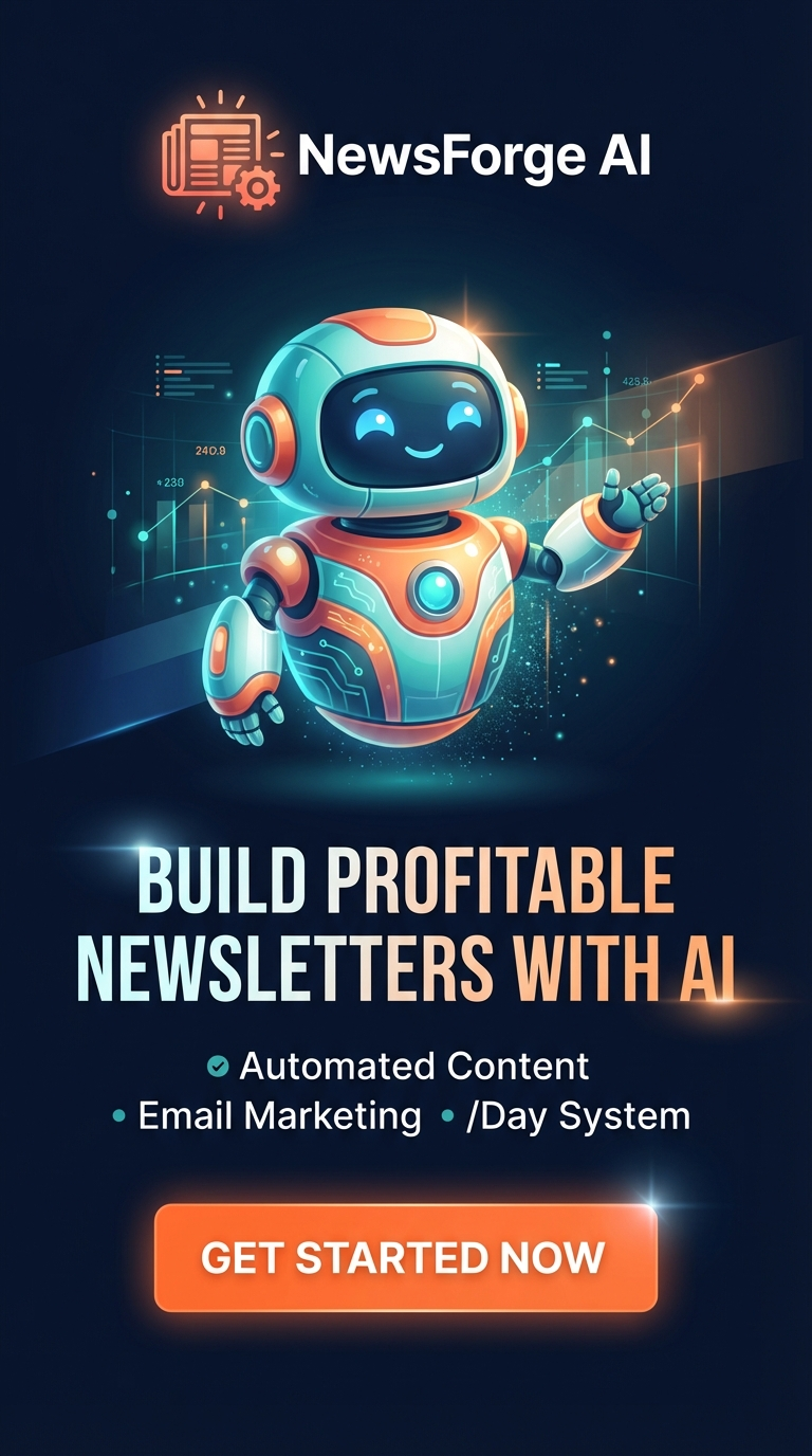 NewsForge AI 300x600 Banner